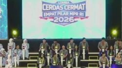 Wakil Ketua MPR RI Eddy Soeparno membahas keputusan SMAN 1 Pontianak terkait Final LCC 4 Pilar Kalbar 2026