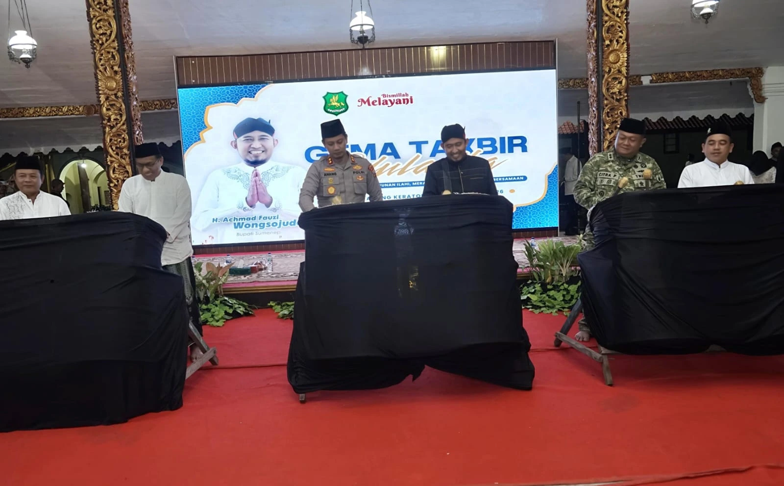 Pemkab Sumenep Gelar Takbir Akbar Iduladha 1447 H, Bupati Fauzi Ajak Perkuat Kepedulian Sosial