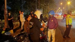 Polres Pamekasan Gagalkan Balap Liar, Pengendara Bawa Sajam Diamankan Saat Patroli Malam
