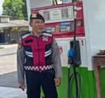 Polres Pamekasan Intensifkan Patroli SPBU, Pastikan Stok BBM Aman dan Situasi Kondusif