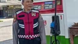 Polisi patroli SPBU di Pamekasan cek stok BBM dan keamanan wilayah