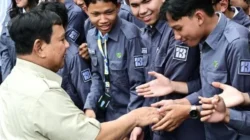 Pelajar FOJB Jawa Barat mengikuti program Istana untuk Anak Sekolah di Aula Hoegeng Jakarta