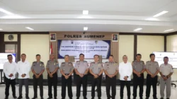 Kegiatan asistensi produk perencanaan Rorena Polda Jatim di Polres Sumenep bersama Satker wilayah Madura
