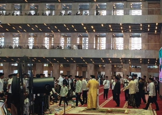 Wapres Gibran Salat Idul Adha 1447 H di Masjid Istiqlal Bersama Menteri Kabinet Merah Putih