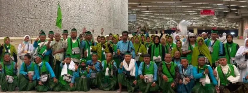 Jemaah haji asal Pamekasan bersiap menjalani proses pemulangan dari Madinah menuju Indonesia pada musim haji 2026.