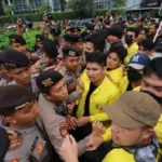 BEM UI Gelar Aksi Menuju Indonesia Bangkrut, Ratusan Mahasiswa Kritik APBN hingga Program MBG