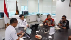 Bupati Sumenep Achmad Fauzi Wongsojudo saat berkoordinasi dengan KKP RI terkait pengembangan sektor kelautan dan perikanan