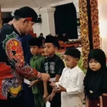 Bupati Fauzi Santuni Anak Yatim Saat Peluncuran Logo Hari Jadi ke-758 Kabupaten Sumenep