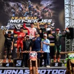 Crosser AHM Ivan Valrossi Raih Podium Perdana Kejurnas Motocross MX2 2026 di Bekasi