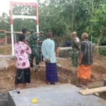 Dandim 0827/Sumenep Tinjau Progres Jembatan Perintis Garuda, Target Rampung Pertengahan Juni 2026