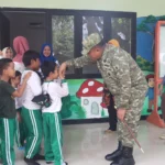 Dandim 0827/Sumenep dan Ketua Yayasan TK Kartika IV-87 Tinjau Pendidikan Anak Usia Dini, Beri Motivasi Siswa