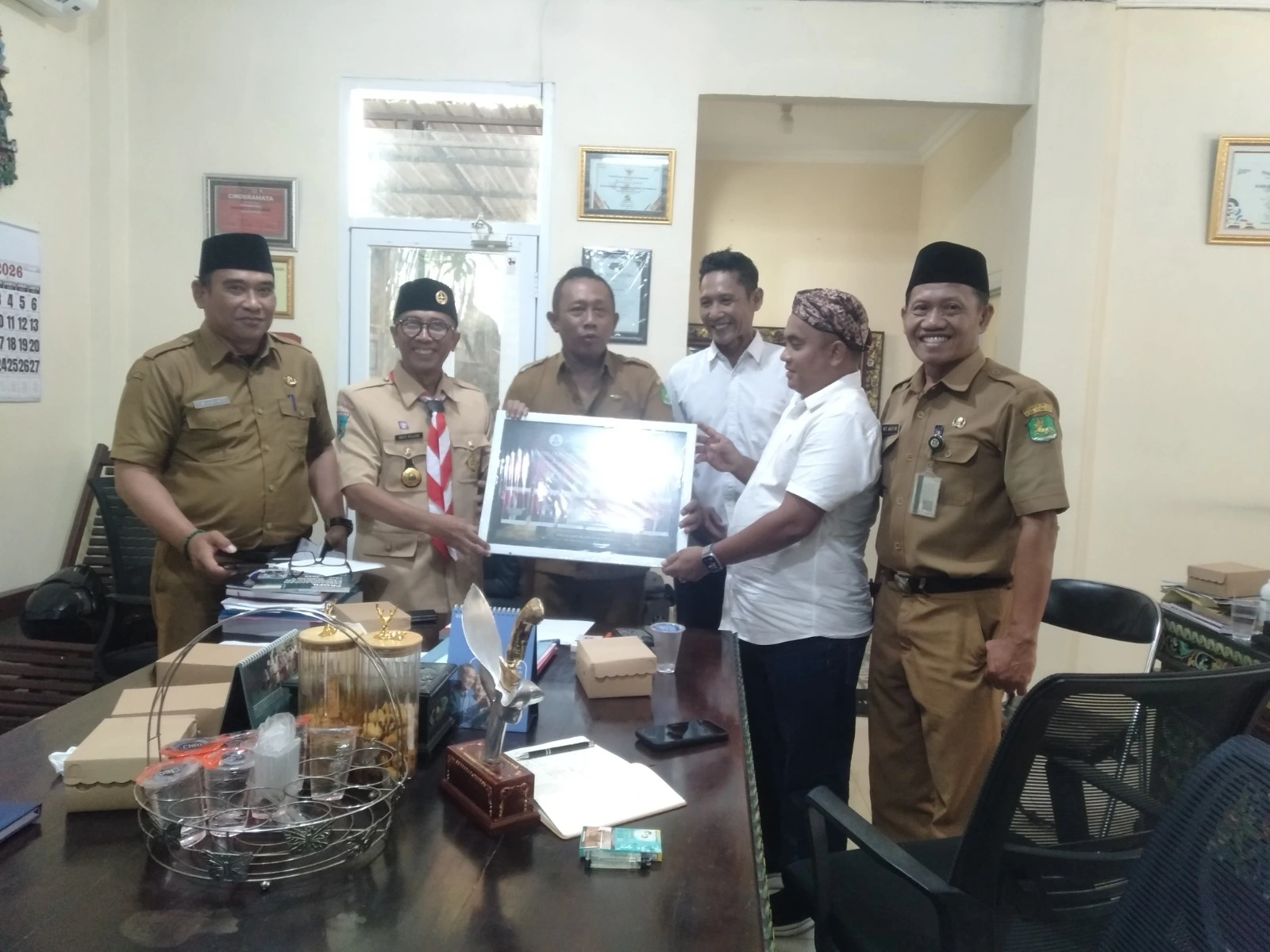 Rapat Koordinasi Pengembangan Keris Sumenep 2026 di Kantor Disbudporapar Kabupaten Sumenep