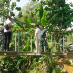 Jembatan Perintis Garuda Ambunten Hampir Rampung, Dandim Sumenep Pastikan Kualitas Terjaga