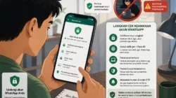 Cara mengetahui tanda WhatsApp disadap dan mengaktifkan verifikasi dua langkah untuk melindungi akun dari peretas