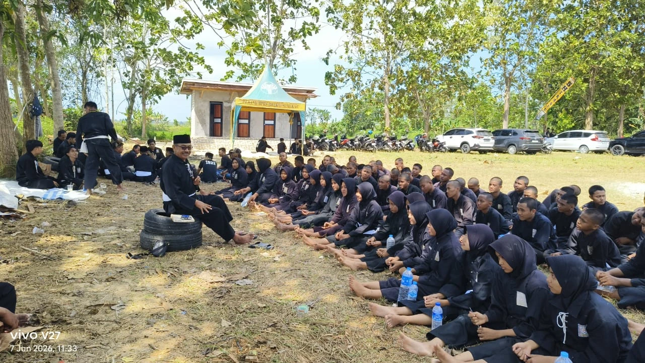 PSHT Sumenep Gelar Pendadaran Calon Warga 2026, Gembleng Fisik, Mental dan Spiritual Peserta