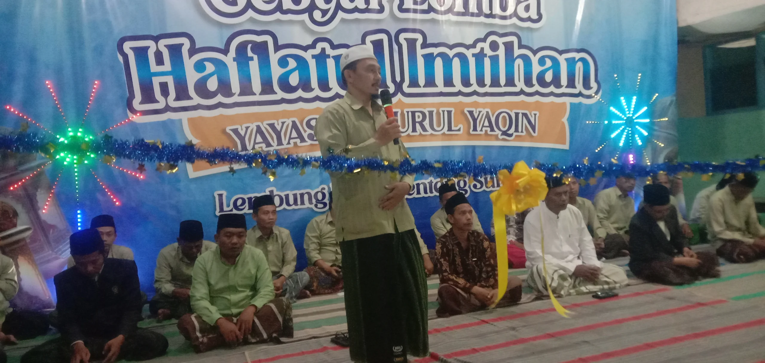 Pawai Obor Semarakkan Pembukaan Haflatul Imtihan 1448 H Yayasan Nurul Yaqin Sumenep