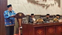Wakil Bupati Sumenep menyampaikan laporan pertanggungjawaban APBD 2025 dan capaian opini WTP ke-9 dari BPK RI