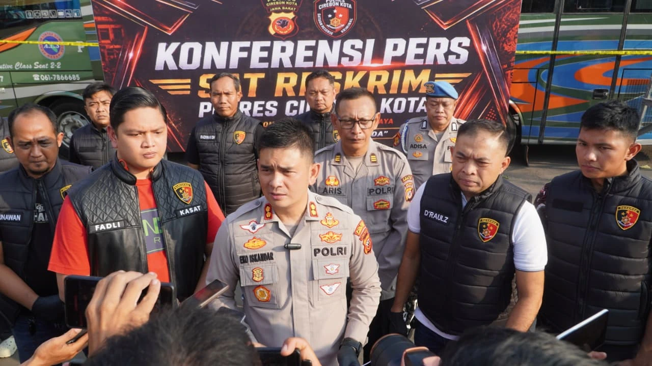 Polres Cirebon Kota Bongkar Jaringan Penadah Motor Curian Lintas Provinsi, 26 Unit Diamankan