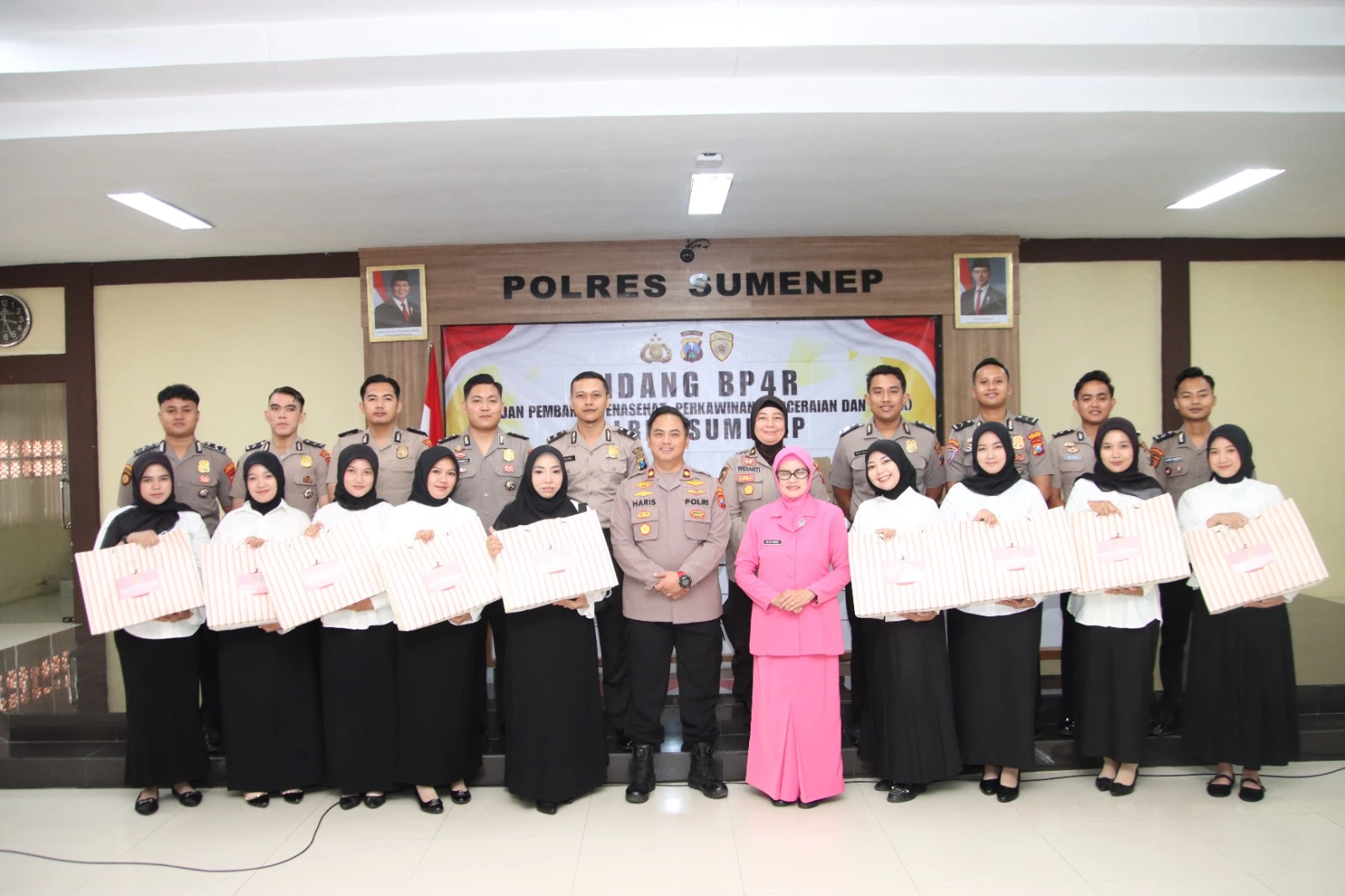 Sidang BP4R Polres Sumenep bagi personel yang akan melangsungkan pernikahan