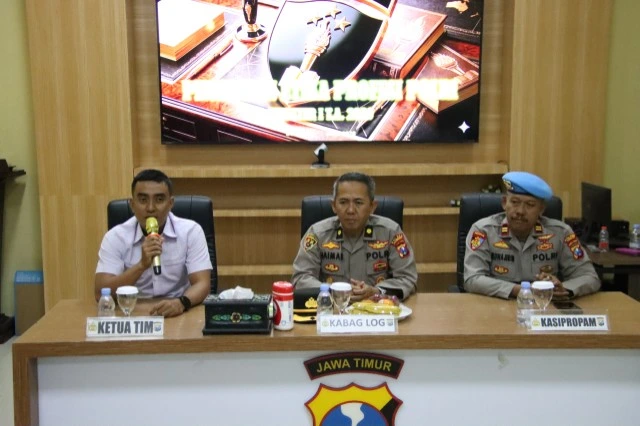 Pembinaan etika profesi Polri oleh Propam Polda Jatim kepada personel Polres Sumenep untuk meningkatkan profesionalisme dan integritas