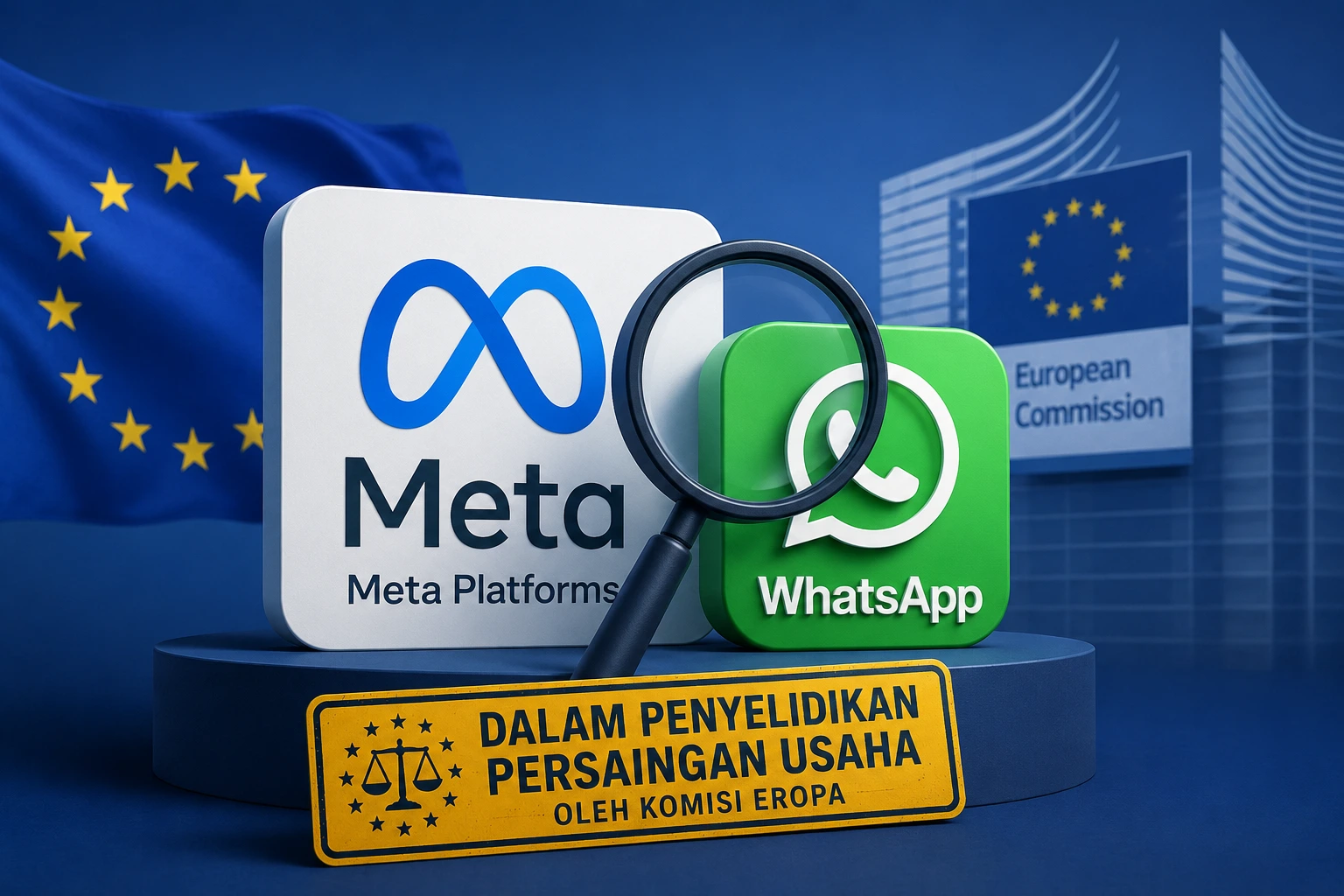 Meta wajib buka akses chatbot AI pihak ketiga di WhatsApp atas perintah Uni Eropa