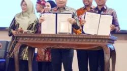 Wabup Bangkalan Moh Fauzan Jafar saat peresmian Fakultas Kedokteran Universitas Trunojoyo Madura UTM tahun 2026.