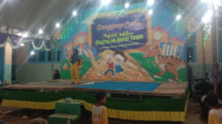 Anak-anak RA dan PAUD mengikuti lomba kreativitas di Yayasan Nurul Yaqin Lembung Barat Kabupaten Sumenep