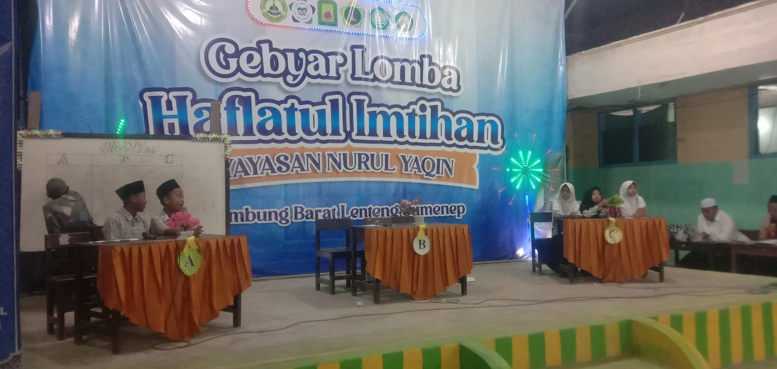 Grand final cerdas cermat Yayasan Nurul Yaqin Lembung Barat Lenteng Sumenep diikuti siswa PAUD hingga SMA