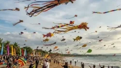 Rare Angon International Kite Festival 2026 di Pantai Mertasari Sanur Bali