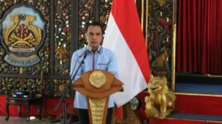Bupati Bangkalan membuka sosialisasi Program PAMSIMAS 2026 di Pendopo Agung Bangkalan.