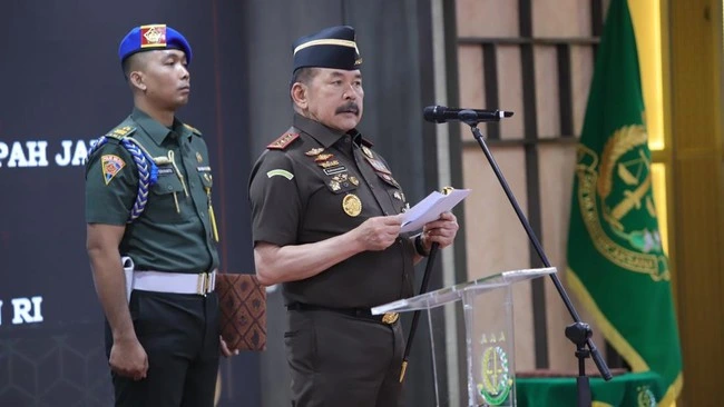 Jaksa Agung ST Burhanuddin melakukan mutasi 29 pejabat Kejaksaan Agung tahun 2026
