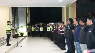 Kapolresta Sumenep memimpin apel KRYD dan memperkenalkan layanan HALO KAPOLRESTA kepada masyarakat