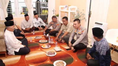 Kapolresta Sumenep Kombes Pol Ariek Indra Sentanu bertemu pengurus DPD LDII Kabupaten Sumenep