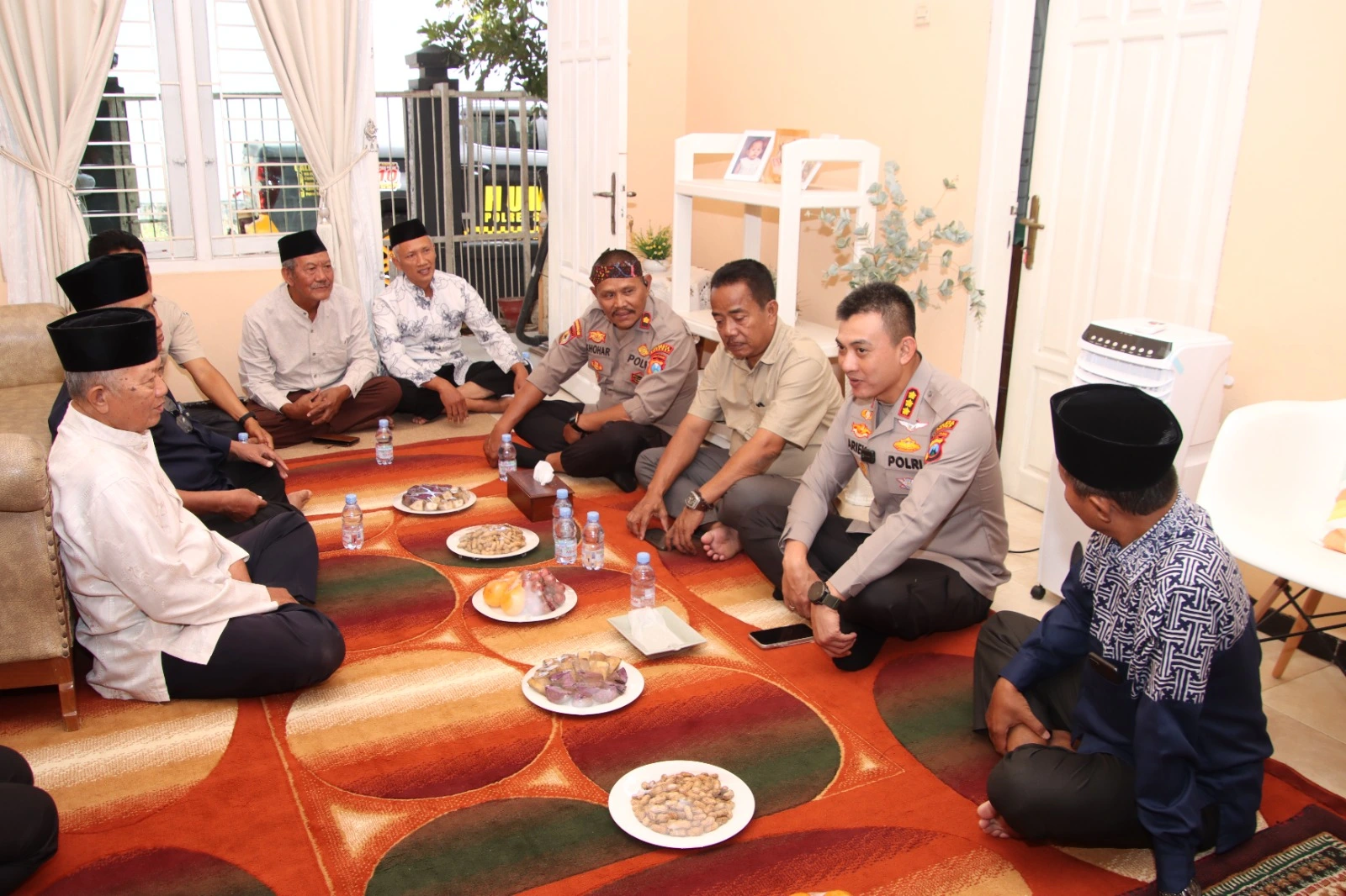 Kapolresta Sumenep Kombes Pol Ariek Indra Sentanu bertemu pengurus DPD LDII Kabupaten Sumenep