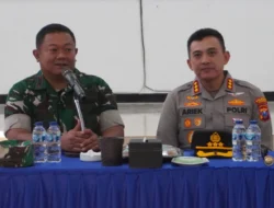 Kapolresta Sumenep dan Dandim 0827 Perkuat Sinergi TNI-Polri Jaga Kondusivitas Daerah