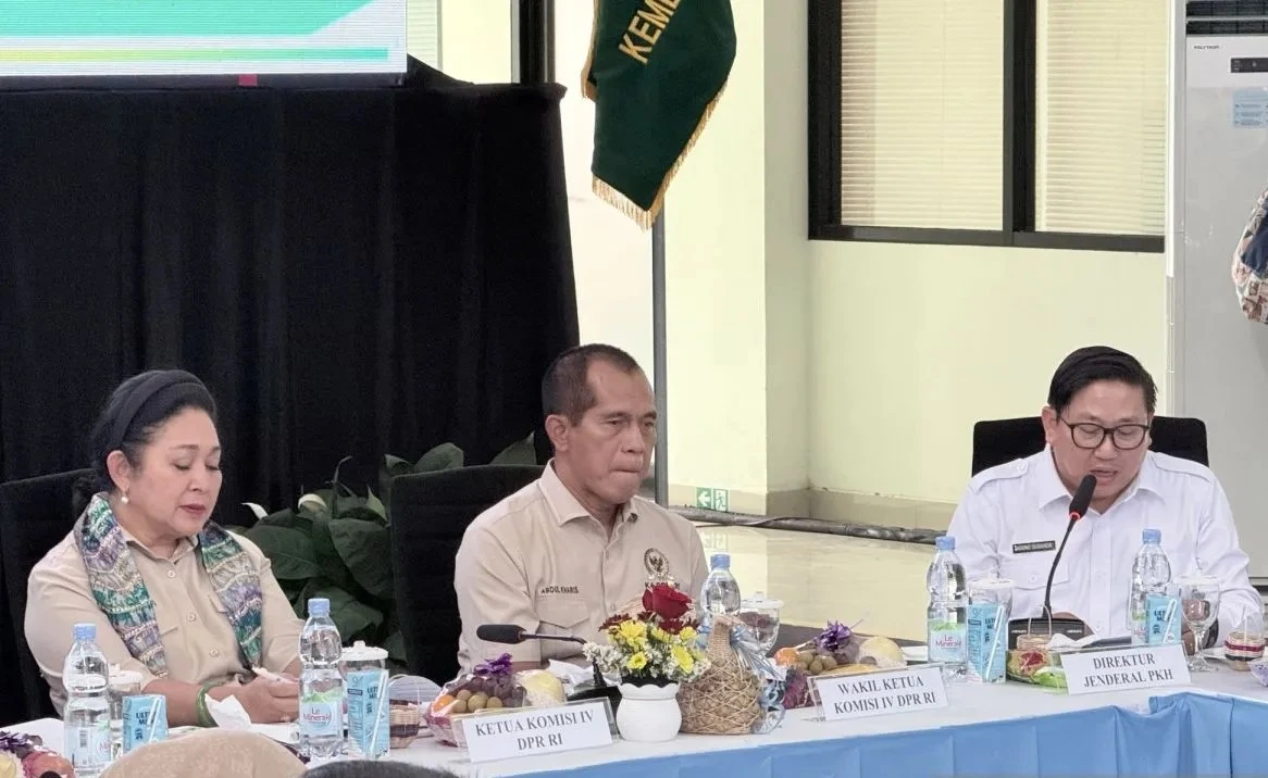 Direktur Jenderal PKH Kementan Agung Suganda menjelaskan optimalisasi 843 bank pakan di 34 provinsi sebagai strategi menghadapi El Nino