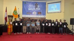 Pembukaan Pekan Seni Madura X di Universitas PGRI Sumenep dengan peluncuran buku antologi puisi