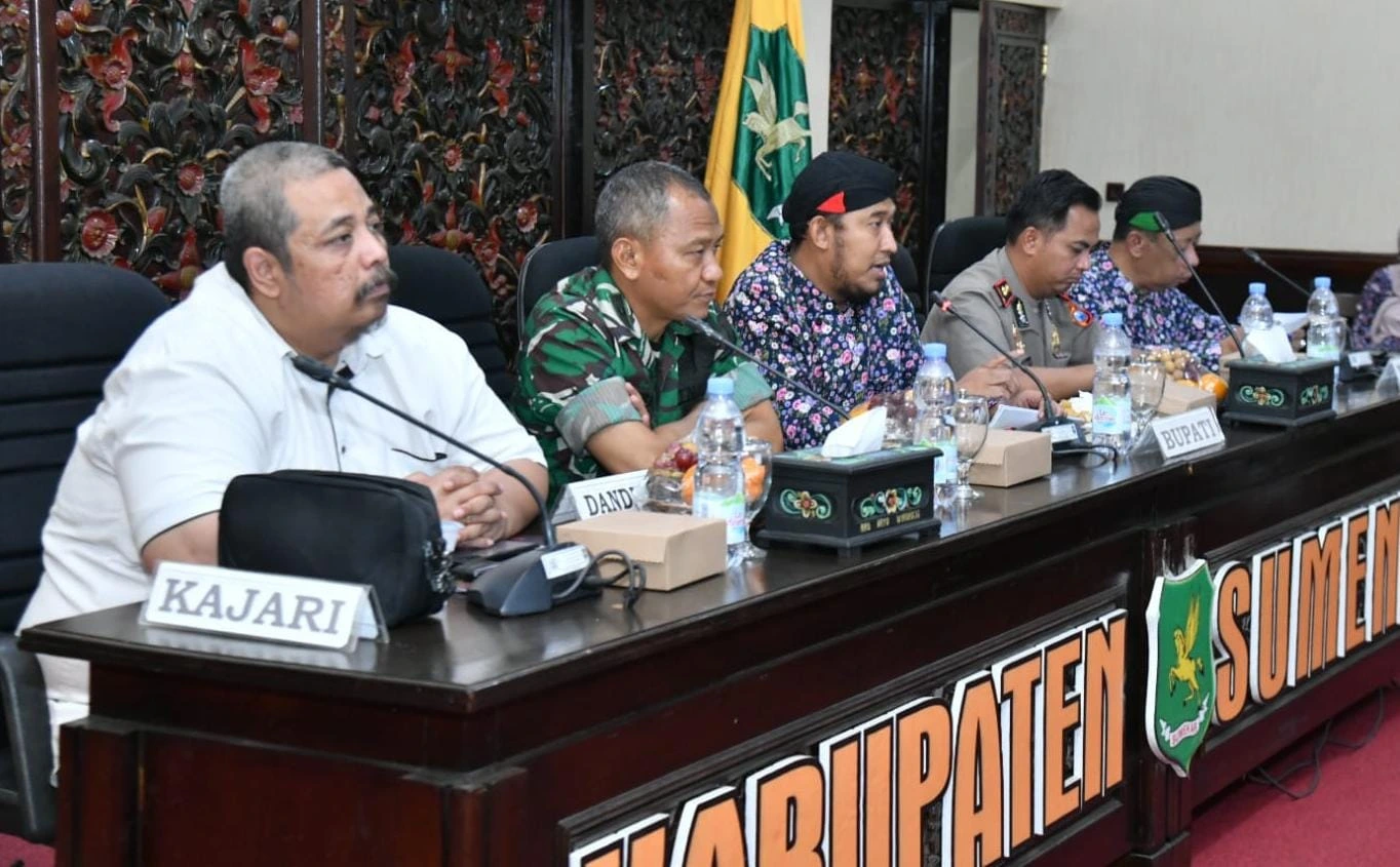 Bupati Sumenep Achmad Fauzi Wongsojudo membahas penetapan TIHT harga tembakau 2026.