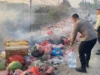 Polisi Padamkan Kebakaran Tumpukan Sampah di Jalur Serang-Tangerang, Arus Lalu Lintas Tetap Lancar