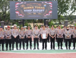 Polresta Sumenep Gelar Purna Tugas dan Korp Raport Kenaikan Pangkat Pengabdian Personel