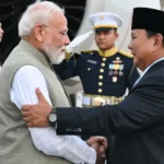 Prabowo Terima Kunjungan Kenegaraan PM India Narendra Modi di Istana Merdeka