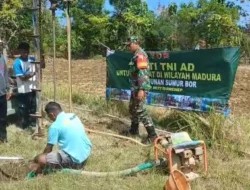 Program KBSB TNI AD Jangkau Pulau Raas, Pengeboran Sumur Air Bersih Dimulai di Desa Poteran