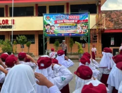 Satlantas Polresta Sumenep Tanamkan Budaya Tertib Lalu Lintas kepada Siswa SDN Kolor 2 Lewat Polisi Sahabat Anak