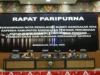 Sekda Bangkalan Hadiri Paripurna DPRD, Bahas Raperda Perizinan Berusaha dan Penataan OPD