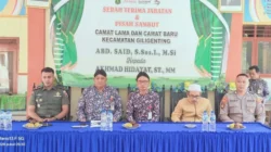 Serah terima jabatan Camat Giligenting Kabupaten Sumenep