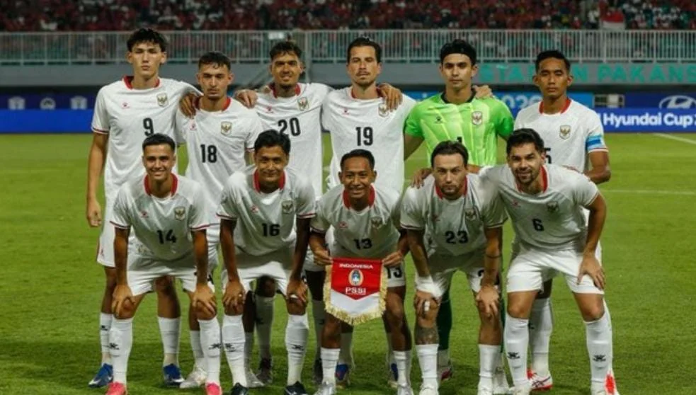 Pemain Timnas Indonesia bersiap menghadapi Timor Leste di Piala AFF 2026.