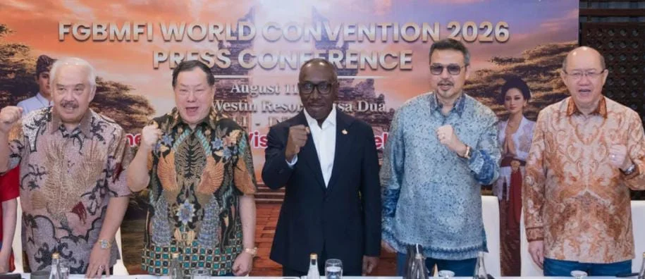 FGBMFI World Convention 2026 di Bali diikuti 1.400 pengusaha dari 47 negara
