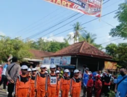 44 Regu dari 19 SD Ramaikan Lomba Gerak Jalan HUT ke-81 RI di Dungkek