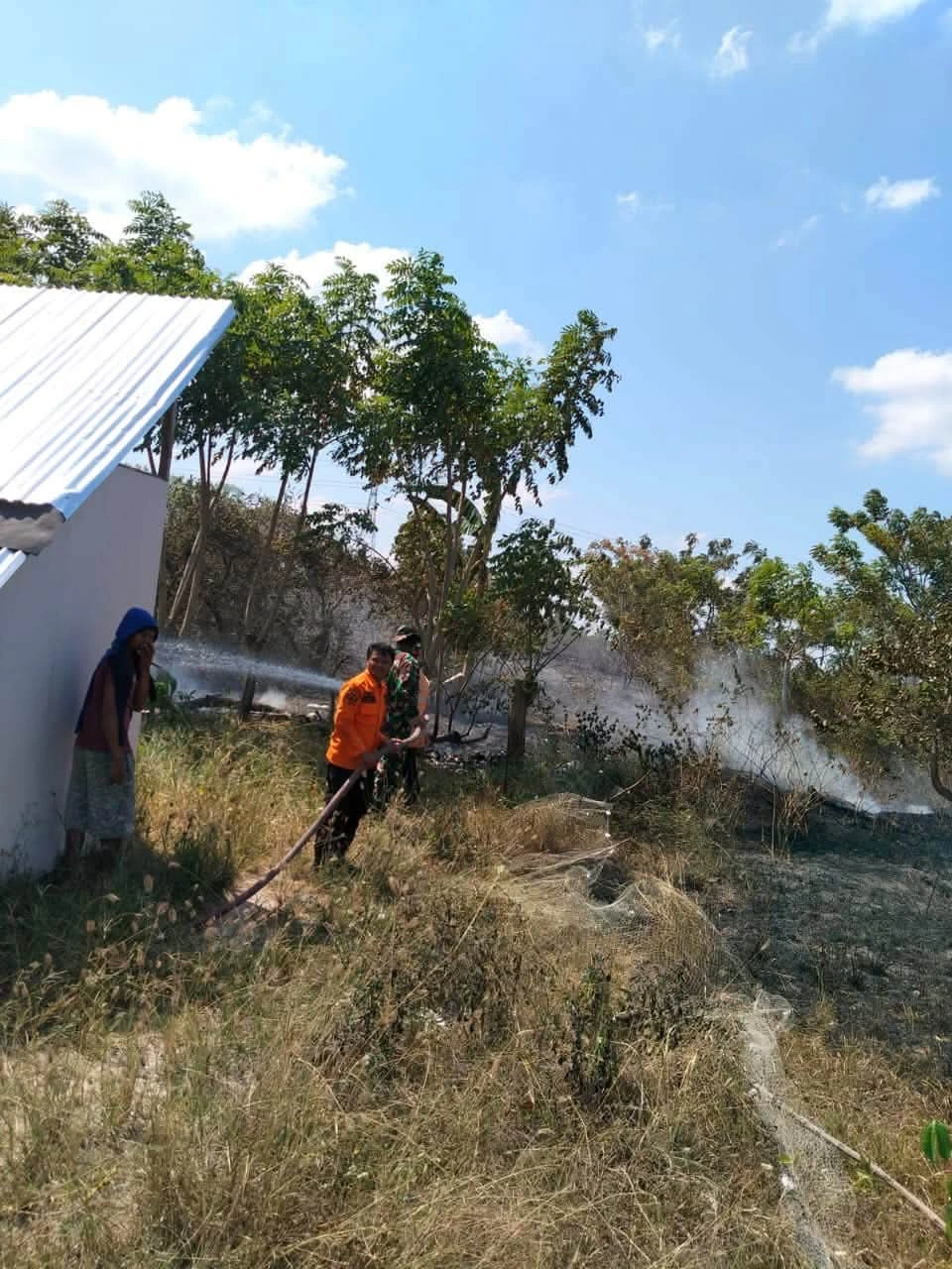 Karhutla di empat daerah Indonesia, 16 hektare lahan terbakar.
