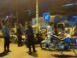 Balap Liar di Depan Pendopo Pamekasan Dibubarkan, Polisi Amankan 62 Motor
